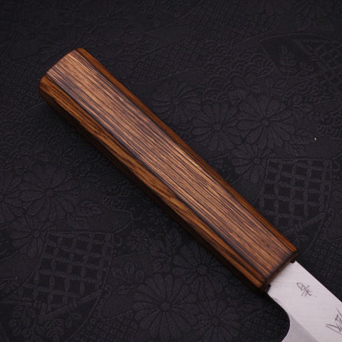 Usuba(Kanto) Blue Steel #2 Kasumi Sumi Urushi Handle 165mm-[Musashi]-[Japanese-Kitchen-Knives]
