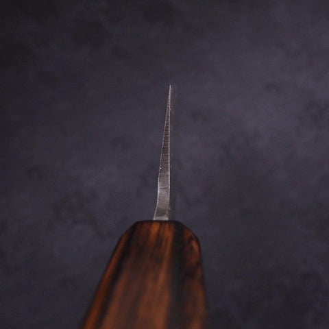 Usuba(Kanto) Blue Steel #2 Kasumi Sumi Urushi Handle 210mm-[Musashi]-[Japanese-Kitchen-Knives]