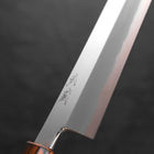 Usuba(Kanto) White Steel #2 Kasumi Sumi Urushi Handle 180mm-[Musashi]-[Japanese-Kitchen-Knives]