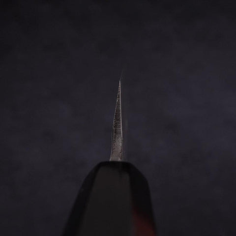 Yanagi Kiritsuke Blue Steel #2 Kasumi Buffalo Ebony Handle 240mm-[Musashi]-[Japanese-Kitchen-Knives]