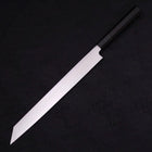 Yanagi Kiritsuke Blue Steel #2 Kasumi Buffalo Ebony Handle 300mm-[Musashi]-[Japanese-Kitchen-Knives]