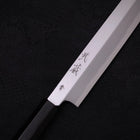 Yanagi Kiritsuke Blue Steel #2 Kasumi Buffalo Ebony Handle 300mm-[Musashi]-[Japanese-Kitchen-Knives]