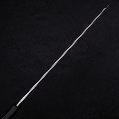 Yanagi Kiritsuke Blue Steel #2 Kasumi Buffalo Ebony Handle 300mm-[Musashi]-[Japanese-Kitchen-Knives]