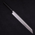 Yanagi Kiritsuke Blue Steel #2 Kasumi Buffalo Ebony Handle 300mm-[Musashi]-[Japanese-Kitchen-Knives]