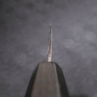 Yanagi Kiritsuke Blue Steel #2 Kurouchi Buffalo Ebony Handle 240mm-[Musashi]-[Japanese-Kitchen-Knives]