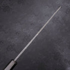 Yanagi Kiritsuke Blue Steel #2 Kurouchi Buffalo Ebony Handle 240mm-[Musashi]-[Japanese-Kitchen-Knives]