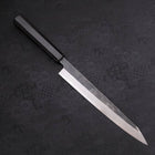 Yanagi Kiritsuke Blue Steel #2 Kurouchi Buffalo Ebony Handle 240mm-[Musashi]-[Japanese-Kitchen-Knives]