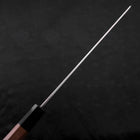 Yanagi Kiritsuke Silver Steel #3 Damascus Mirror Buffalo Walnut Handle 270mm-[Musashi]-[Japanese-Kitchen-Knives]