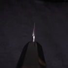 Yanagi Kiritsuke Silver Steel #3 Honyaki Mirror Buffalo Ebony Handle 270mm-[Musashi]-[Japanese-Kitchen-Knives]