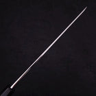Yanagi Kiritsuke Silver Steel #3 Honyaki Mirror Buffalo Ebony Handle 270mm-[Musashi]-[Japanese-Kitchen-Knives]