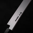 Yanagi Kiritsuke Silver Steel #3 Honyaki Mirror Buffalo Wenge Handle 270mm-[Musashi]-[Japanese-Kitchen-Knives]