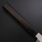 Yanagi Kiritsuke Silver Steel #3 Kasumi Buffalo Ebony Handle 300mm-[Musashi]-[Japanese-Kitchen-Knives]