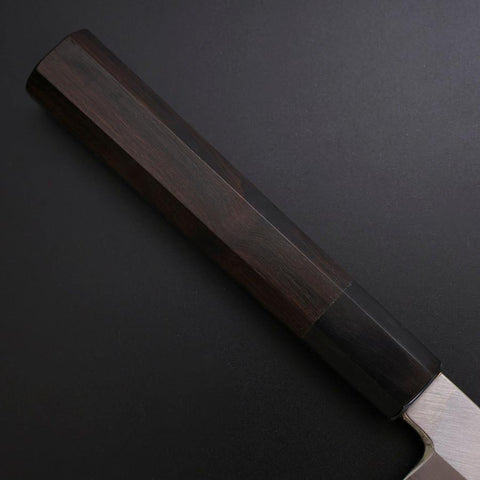 Yanagi Kiritsuke Silver Steel #3 Kasumi Buffalo Ebony Handle 300mm-[Musashi]-[Japanese-Kitchen-Knives]