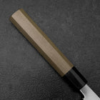 Yanagi Kiritsuke Silver Steel #3 Kasumi Buffalo Magnolia Handle 300mm-[Musashi]-[Japanese-Kitchen-Knives]