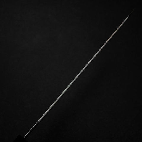 Yanagi Kiritsuke Silver Steel #3 Suminagashi Buffalo Walnut Handle 270mm-[Musashi]-[Japanese-Kitchen-Knives]