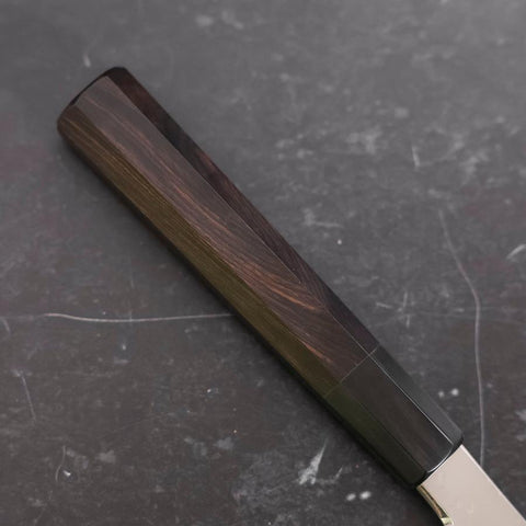 Yanagi Kiritsuke VG-10 Mirror Buffalo Ebony Handle 300mm-[Musashi]-[Japanese-Kitchen-Knives]