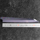 Yanagi Kiritsuke White Steel #2 Mirror Buffalo Ebony Handle 235mm-[Musashi]-[Japanese-Kitchen-Knives]