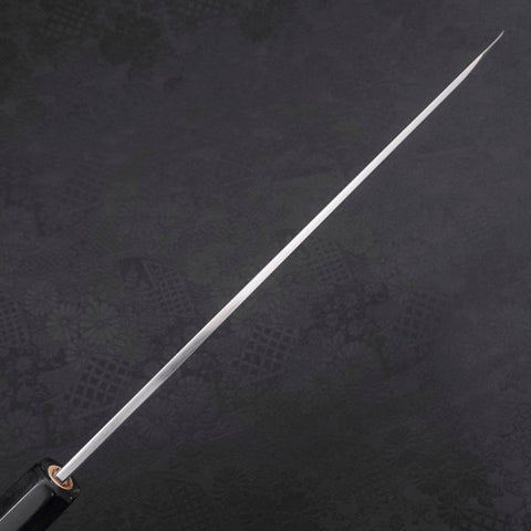 Yanagi Kiritsuke White Steel #2 Kasumi Buffalo Magnolia Handle 240mm-[Musashi]-[Japanese-Kitchen-Knives]