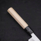 Yanagi Kiritsuke White Steel #2 Kasumi Buffalo Magnolia Handle 240mm-[Musashi]-[Japanese-Kitchen-Knives]