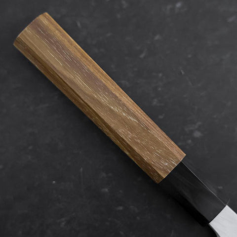 Yanagi Kiritsuke White Steel #2 Kasumi Buffalo Teak Handle 270mm-[Musashi]-[Japanese-Kitchen-Knives]