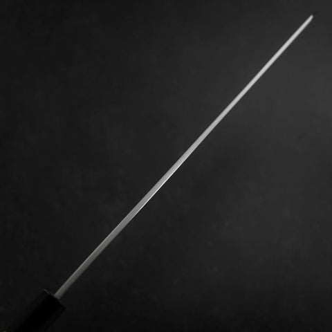 Yanagi Kiritsuke White Steel #2 Kasumi Buffalo Teak Handle 300mm-[Musashi]-[Japanese-Kitchen-Knives]