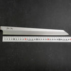 Yanagi Kiritsuke White Steel #2 Kasumi Buffalo Teak Handle 300mm-[Musashi]-[Japanese-Kitchen-Knives]