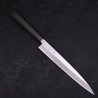 Yanagiba AUS-10 Polished Ebony Handle 240mm (9.4”)-[Musashi]-[Japanese-Kitchen-Knives]