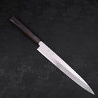 Yanagiba AUS-10 Polished Ebony Handle 270mm (10.6”)-[Musashi]-[Japanese-Kitchen-Knives]