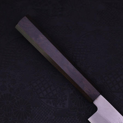 Yanagiba AUS-10 Polished Ebony Handle 300mm-[Musashi]-[Japanese-Kitchen-Knives]