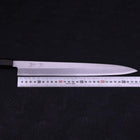 Yanagiba AUS-10 Polished Ebony Handle 300mm-[Musashi]-[Japanese-Kitchen-Knives]