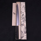 Yanagiba AUS-10 Polished Ebony Handle 300mm-[Musashi]-[Japanese-Kitchen-Knives]