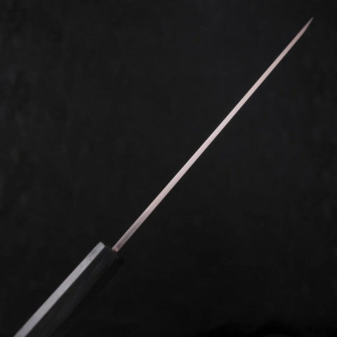 Yanagiba AUS-8 Polished Dark Blue Urushi Handle 210mm-[Musashi]-[Japanese-Kitchen-Knives]