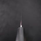 Yanagiba AUS-8 Polished Dark Blue Urushi Handle 240mm-[Musashi]-[Japanese-Kitchen-Knives]
