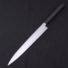 Yanagiba AUS-8 Polished Dark Blue Urushi Handle 270mm (10.6”)-[Musashi]-[Japanese-Kitchen-Knives]