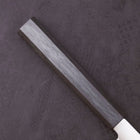 Yanagiba AUS-8 Polished Dark Blue Urushi Handle 270mm (10.6”)-[Musashi]-[Japanese-Kitchen-Knives]
