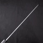 Yanagiba AUS-8 Polished Dark Blue Urushi Handle 300mm-[Musashi]-[Japanese-Kitchen-Knives]