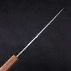 Yanagiba AUS-8 Polished Oak Handle 210mm-[Musashi]-[Japanese-Kitchen-Knives]