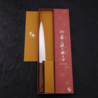 Yanagiba AUS-8 Polished Sumi Urushi Handle 210mm-[Musashi]-[Japanese-Kitchen-Knives]