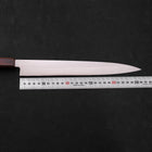 Yanagiba AUS-8 Polished Sumi Urushi Handle 270mm-[Musashi]-[Japanese-Kitchen-Knives]