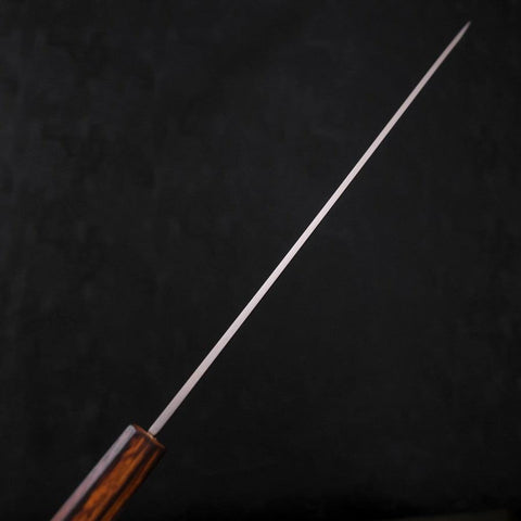 Yanagiba AUS-8 Polished Sumi Urushi Handle 300mm-[Musashi]-[Japanese-Kitchen-Knives]