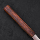 Yanagiba AUS-8 Polished Sumi Urushi Handle 300mm-[Musashi]-[Japanese-Kitchen-Knives]