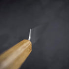 Yanagiba AUS-8 Polished Yaki Urushi Handle 270mm-[Musashi]-[Japanese-Kitchen-Knives]