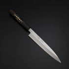 Yanagiba Blue Steel #2 Damascus Shitan Handle 180mm (7”)-[Musashi]-[Japanese-Kitchen-Knives]