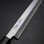 Yanagiba Blue Steel #2 Kasumi Walnut Handle 300mm (11.8”)-[Musashi]-[Japanese-Kitchen-Knives]