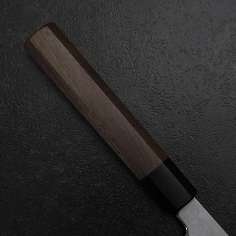 Yanagiba Blue Steel #2 Kasumi Walnut Handle 300mm (11.8”)-[Musashi]-[Japanese-Kitchen-Knives]