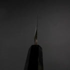 Yanagiba Blue Steel #2 Kurouchi Buffalo Ebony Handle 240mm (9.4”)-[Musashi]-[Japanese-Kitchen-Knives]