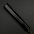 Yanagiba Blue Steel #2 Kurouchi Buffalo Ebony Handle 240mm (9.4”)-[Musashi]-[Japanese-Kitchen-Knives]