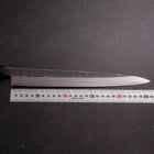 Yanagiba Blue Steel #2 Kurouchi Buffalo Wenge Handle 270mm (10.6”)-[Musashi]-[Japanese-Kitchen-Knives]