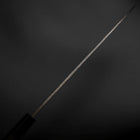 Yanagiba Blue Steel #2 Kurouchi Tsuchime Buffalo Ebony Handle 230mm-[Musashi]-[Japanese-Kitchen-Knives]