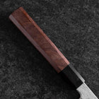 Yanagiba Blue Steel #2 Nashiji Buffalo Walnut Handle 270mm (10.6”)-[Musashi]-[Japanese-Kitchen-Knives]